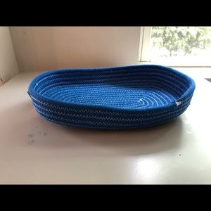 Target/BP Blue Woven Basket/Tray